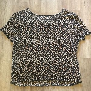 AMERICAN EAGLE BABYDOLL TEE